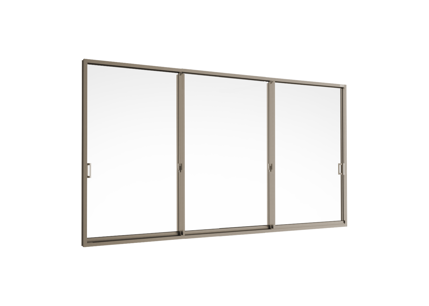 Sliding Door (3 Panels on 3 Tracks)