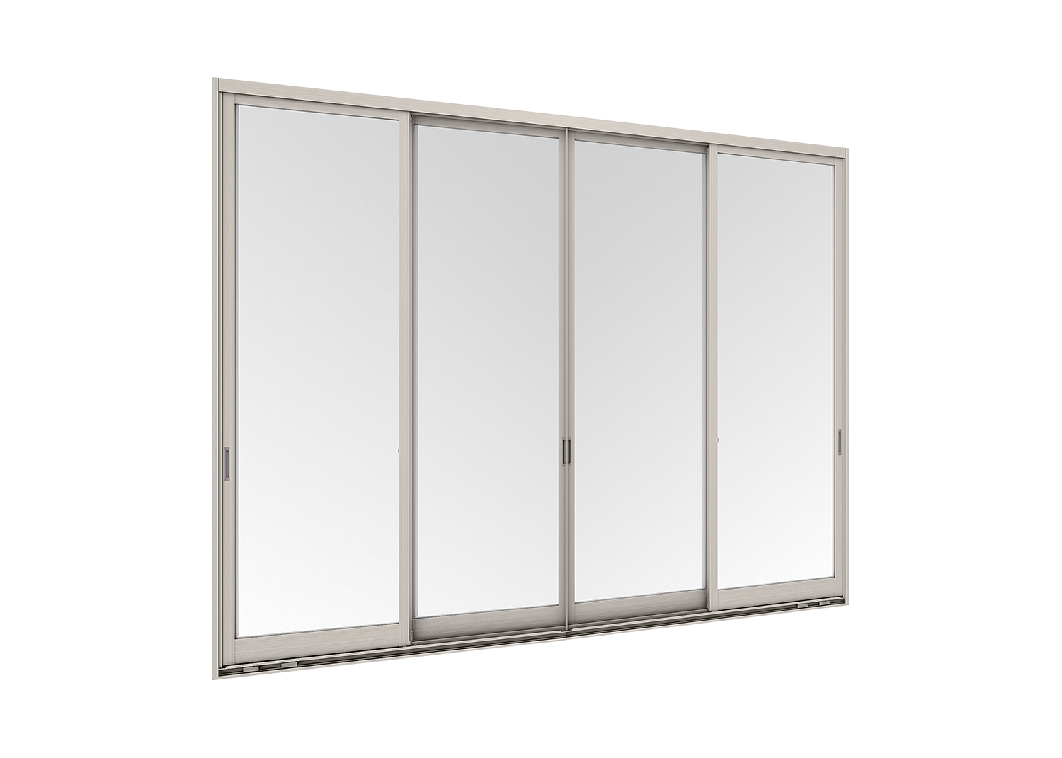 Sliding Door (4 Panels on 2 Tracks)